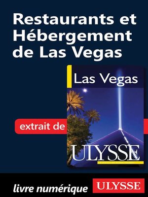 cover image of Restaurants et Hébergement de Las Vegas